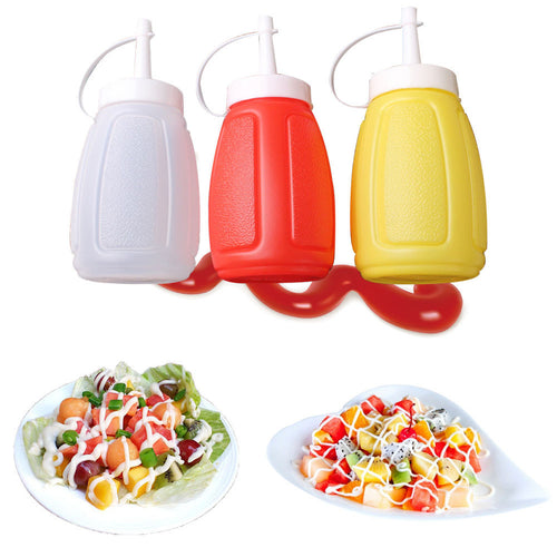 Sauce Squeeze Bottle Tomato Ketchup Cream Sauce Jam Salad Seasoning Bottle