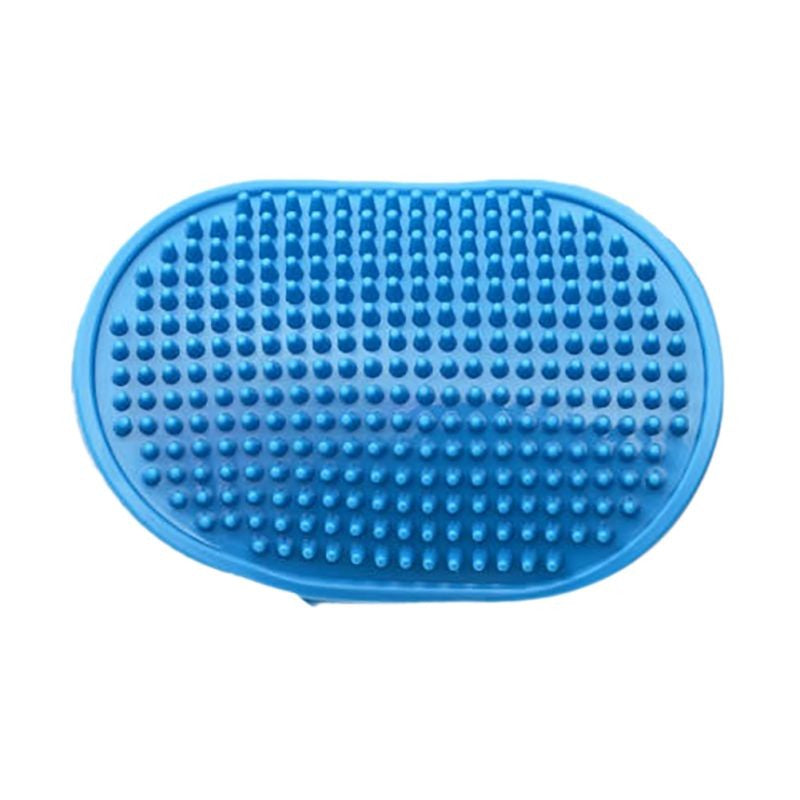 Comb Rubber Glove Hair Fur Grooming Massaging Mit pet shower dog brush